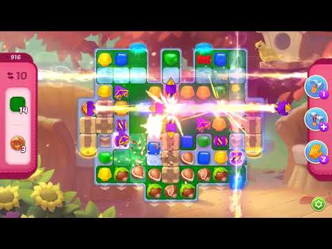 Homescapes level 916 - 17 Moves - No Boosters #Bubunka