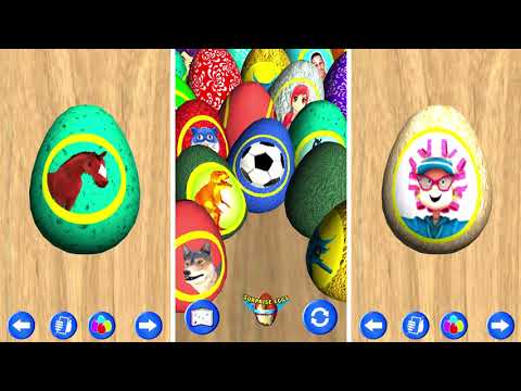 Surprise Eggs for Boys & Girls Video