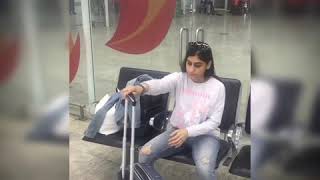 preview picture of video 'Snehaa Midha Yoga #Airportyoga'