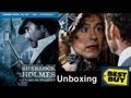 Sherlock Holmes A Game Of Shadows Best Buy Exclusive Blu Ray DVD Steelbook Unboxing 2011