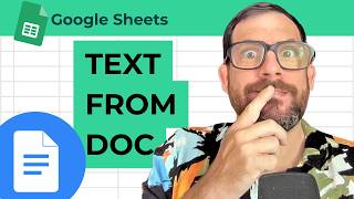 How To Send Google Doc Text to Google Sheets