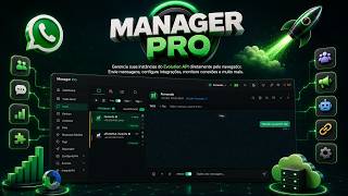 🚀 Manager Pro — Gerencie suas instâncias diretamente pelo navegador