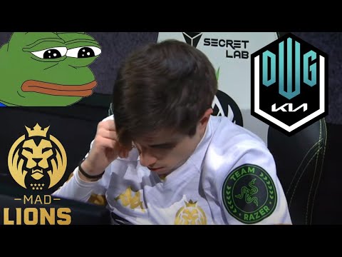 *ELYOYA CRY* DWK vs MAD Highlights - #MSI 2021