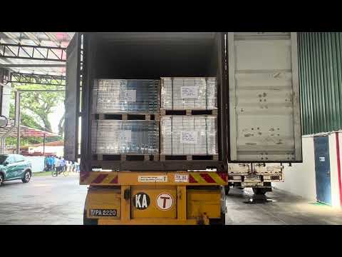 Penang warehouse, the goods have arrived