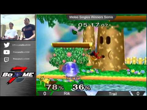 BoPME 7 - Trail (Ice Climbers, Ganondorf) vs. Rik (Fox, Falco)