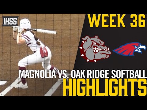 Oak Ridge Edges Magnolia 2-1 in Area Finals Softball Thriller