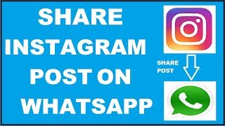 How to Share Instagram Post on WhatsApp