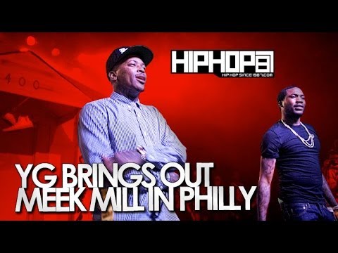 YG Brings Out Meek Mill At The TLA In Philly