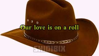 love is on a roll by Don Williams A lyrics video by shidibix reloaded