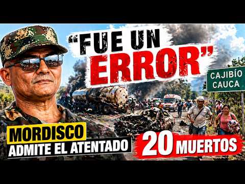 Iván Mordisco admite tragedia tras atentado en Cajibío