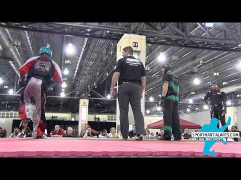 Ryan George v Dean Barry - Team Sparring Rd 3 - Amerikick Internationals 2016