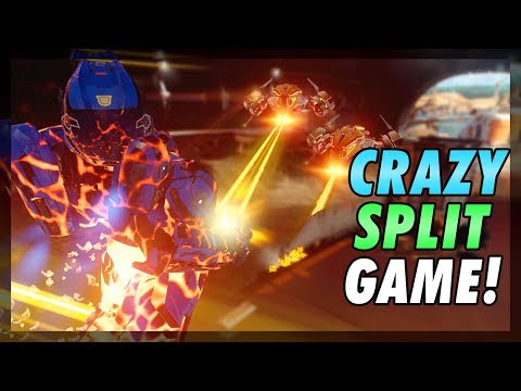 Crazy Stacked Dominated & ALG Split Warzone Match - Halo 5