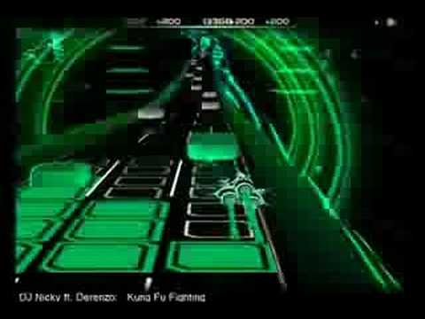 Audiosurf -- DJ Nicky ft. Derenzo - Kung Fu Fighting [iMode]
