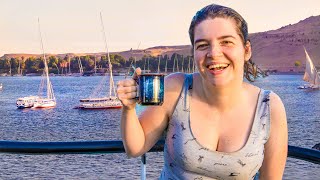 We're Cruising The Nile River!! (Riverside Temples & Surprise Birthday Party)