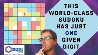 This World-Class Sudoku Has Just One Given Digit!