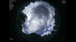 2026-08-14 All sky camera capture from Poiana Rusca Mountains, Romania