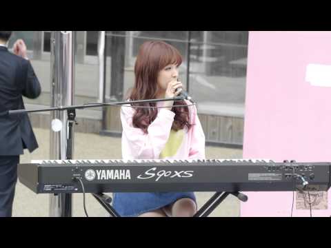 150318 CLC 데뷔 쇼케이스 버스킹 멘트 2 by ace