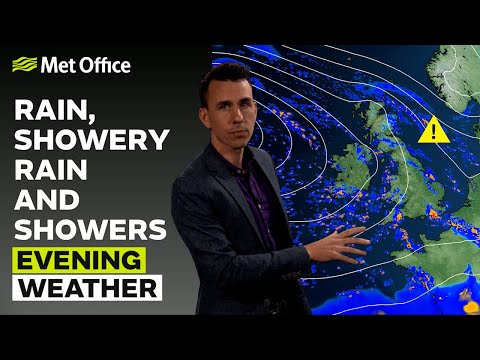 25/10/23 – Cloudy, with some heavy rain to come – Evening Weather Forecast UK – Met Office Weather