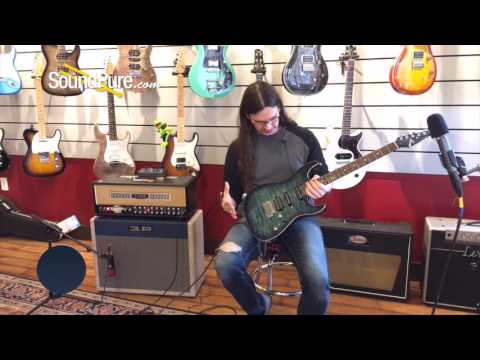 Anderson Drop Top Arctic Blue Burst w/ Binding #11-25-16P Quick n' Dirty