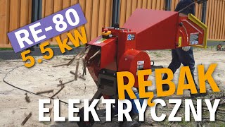 REMET RE-80 elektromos ágaprító
