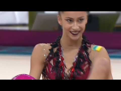 Yeva Meleshchuk - Ball AA - 2020 European Championships Kyiv