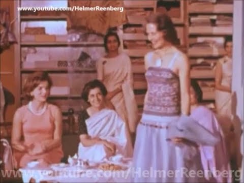 March 14, 1962 - First Lady Jacqueline Kennedy Attends Fashion Show in New Delhi, India