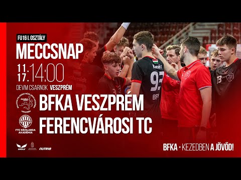 FU16 I. osztály | BFKA Veszprém - Ferencvárosi TC | 2023. november 17. 14:00