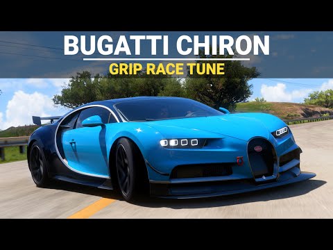 Forza Horizon 5 Tuning - 2018 Bugatti Chiron - FH5 Grip Race Build, Tune & Gameplay
