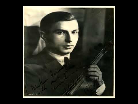Bach-Nathan Milstein, (1957) Violin Concerto in A minor, BWV 1041