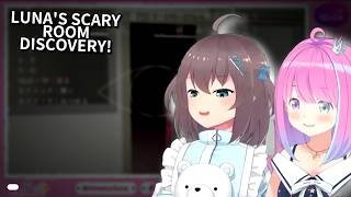 Luna Finds a Spinning Security Camera and Panics【Hololive】