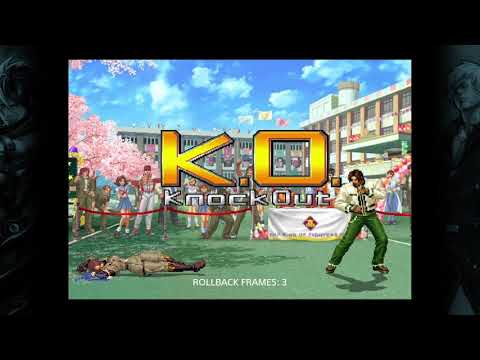 KOF 2002 UM PS4 Online Matches