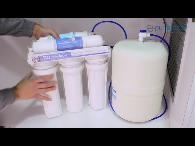 Vídeo relacionado con GALYON - Fuente de Agua de ósmosis inversa de 5 etapas - Filtros en línea estándar. Dispensación de Agua fría y Natural o fría y Caliente - Sin recambio de botellas (De Oficina)