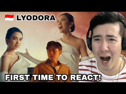 [FIRSTIME TO REACT]🇮🇩 Lyodra, Andi Rianto - Sang Dewi (Official Music Video)