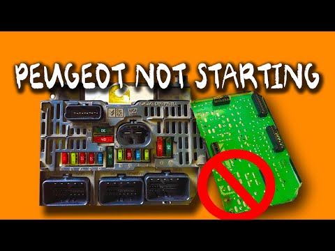 Peugeot 307 Not Starting / BSM fault / Read description !! #peugeot #ampgarage