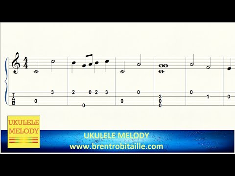 Ukulele Tab - Somewhere Over the Rainbow - Notes