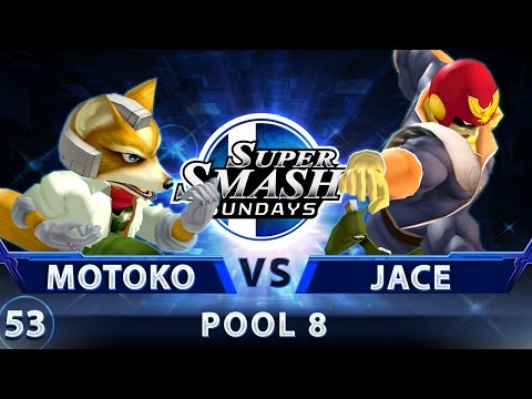 SSS 53 - Motoko (Fox) vs. Jace (Captain Falcon) - SSBM Pool 8 - Smash Melee