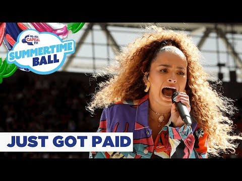 Sigala feat Ella Eyre – ‘Just Got Paid’ | Live at Capital’s Summertime Ball 2019