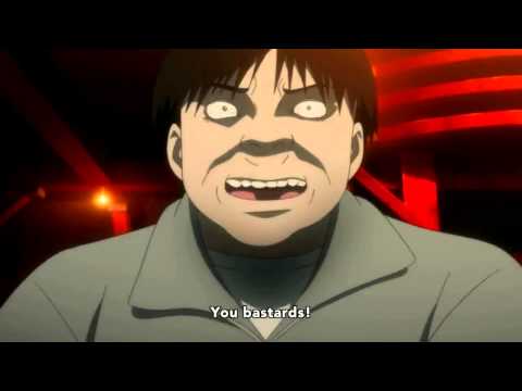 Enforcers vs Factory Bots - Psycho Pass [HD]