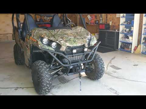 2020 Teryx winch install  Walk through  and Vent mod