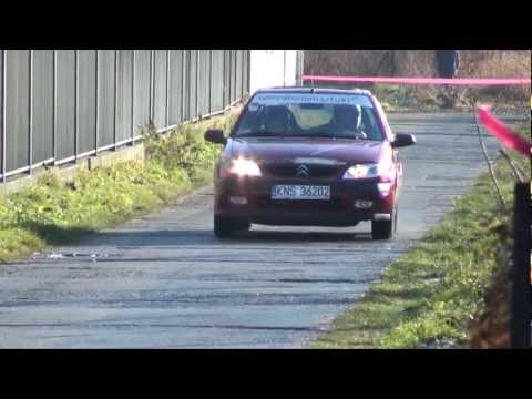 Jan Górski/Agata Haras Citoen Saxo - Super OeS "BARBÓRKA 2011" Biecz 11-12-2011