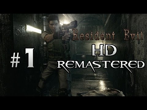 Resident Evil HD Remaster Gameplay Walkthrough Part 1 - No Commentary (Biohazard) - Chris Redfield