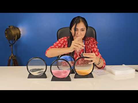 3D Moving Sand Art show piece | Mesmerizing Natural Landscape Sandscape