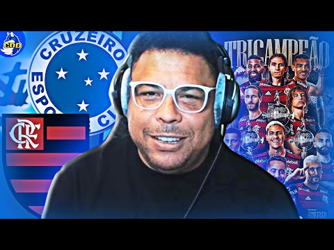 RONALDO fala do CRUZEIRO, e do FLAMENGO TRI da LIBERTADORES