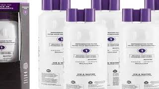 Replace Refrigerator Water Filter for Everydrop by Whirlpool EDR1RXD1, W10295370A, 9081, Drop Filter 1