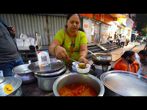 Marathi Aunty Authentic Malvani Non Veg In Thane Rs. 170/- Only l Mumbai Street Food
