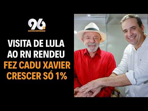 VISITA DE LULA RENDEU APENAS 1% PARA O CANDIDATO DO PT NO RN