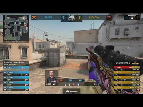 FaZe Clan vs FNATIC - Dreamhack Masters - BEST MOMENTS