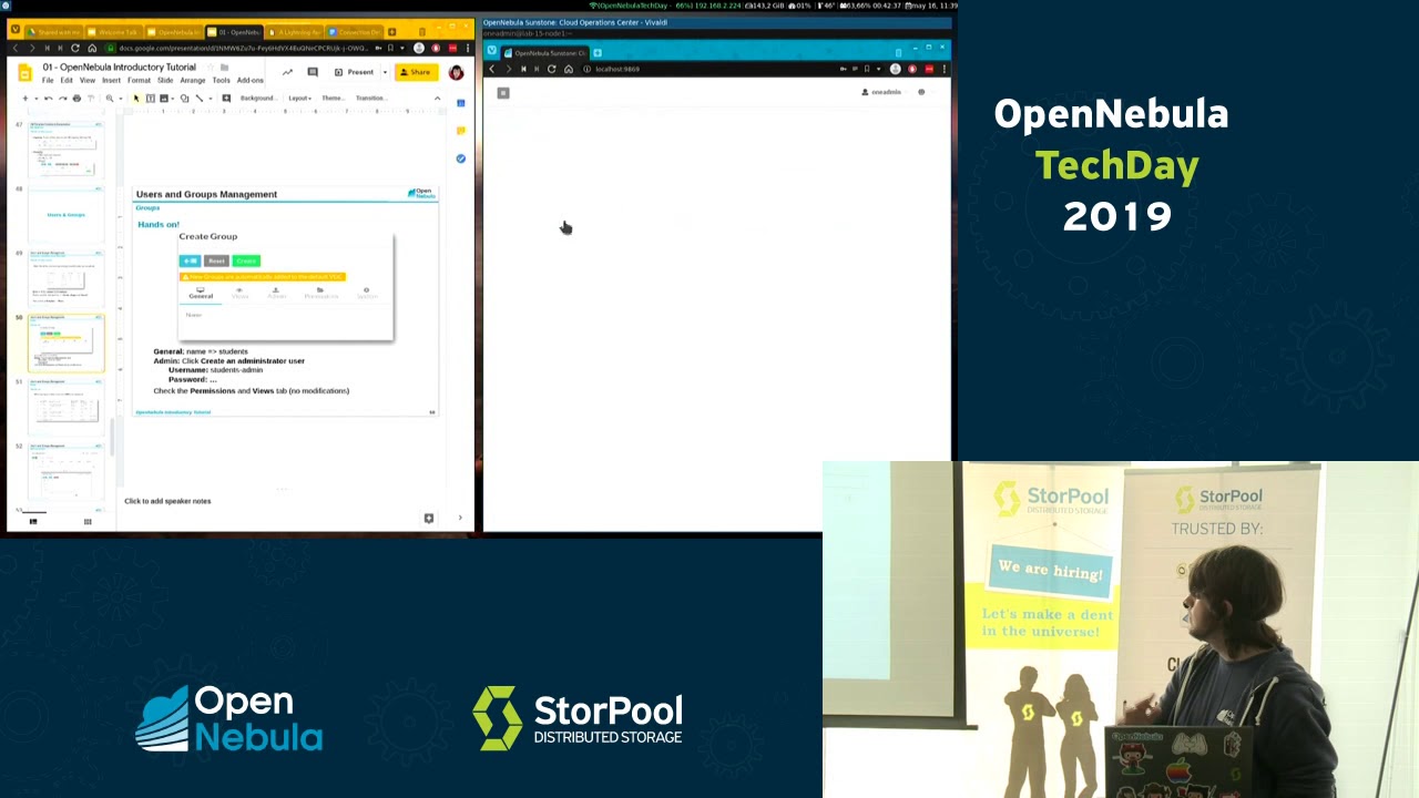 OpenNebula Introductory Tutorial - Part 2