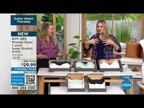 HSN | Rhonda Shear Intimates & Loungewear 09.14.2023 - 04 PM