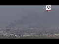 Aid Supplies Dropped Into Gaza Strip As Smoke Billows Over The Area, And Near Khan Younis